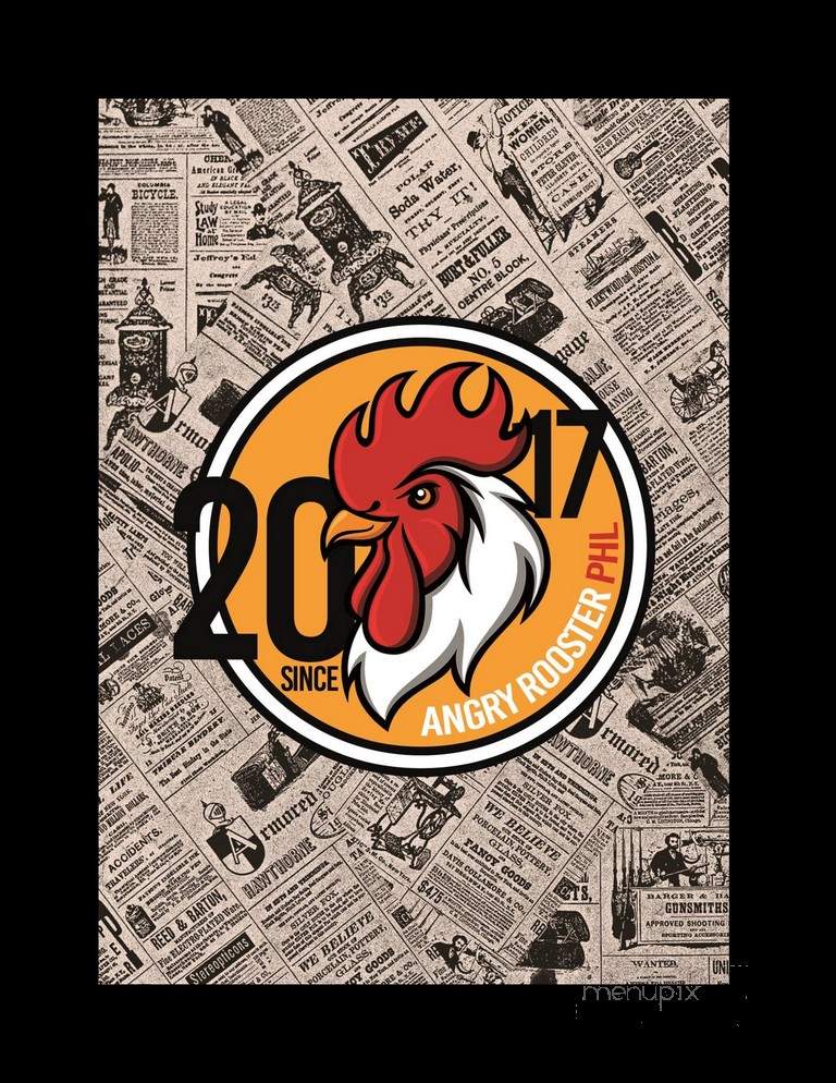Angry Rooster PHL - Philadelphia, PA menu_pic