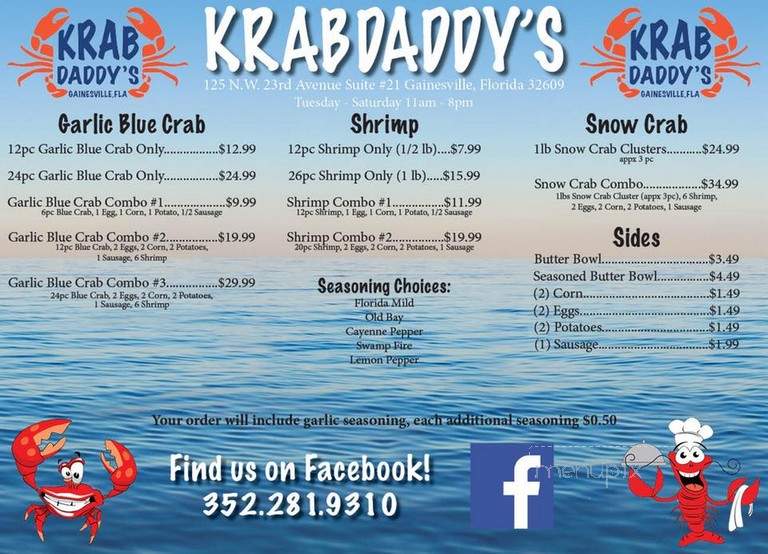 Krab Daddy's - Gainesville, FL