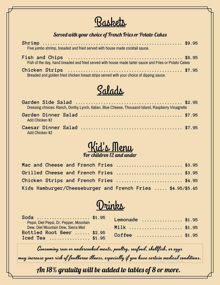 Rivers Restaurant - Blair, NE menu_pic