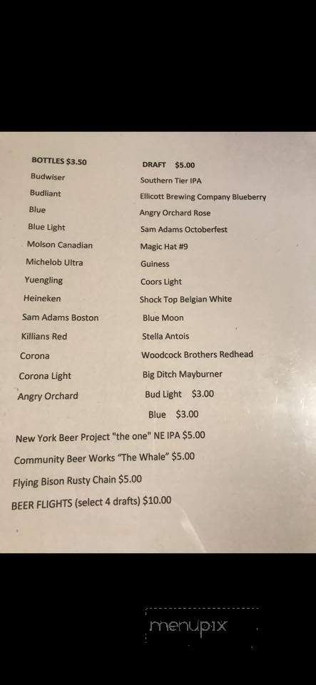 Deyo's Bar & Grill - Tonawanda, NY menu_pic