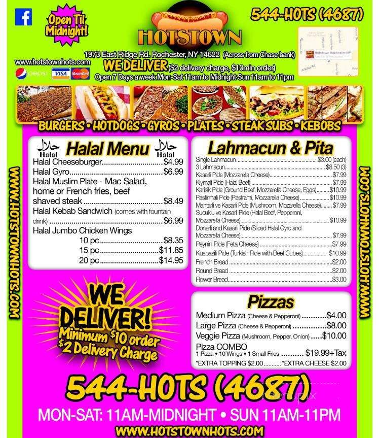 Baba's Kebabs and More - Irondequoit, NY menu_pic