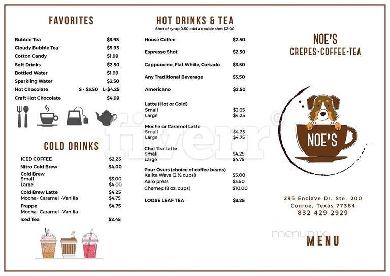 Noe's Crepes Coffee & Tea - Conroe, TX