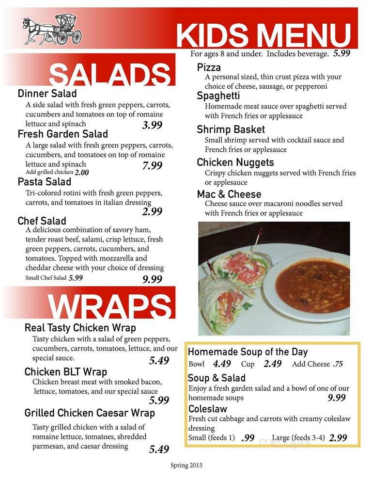 Carriage Court Pizza - Crown Point, IN menu_pic