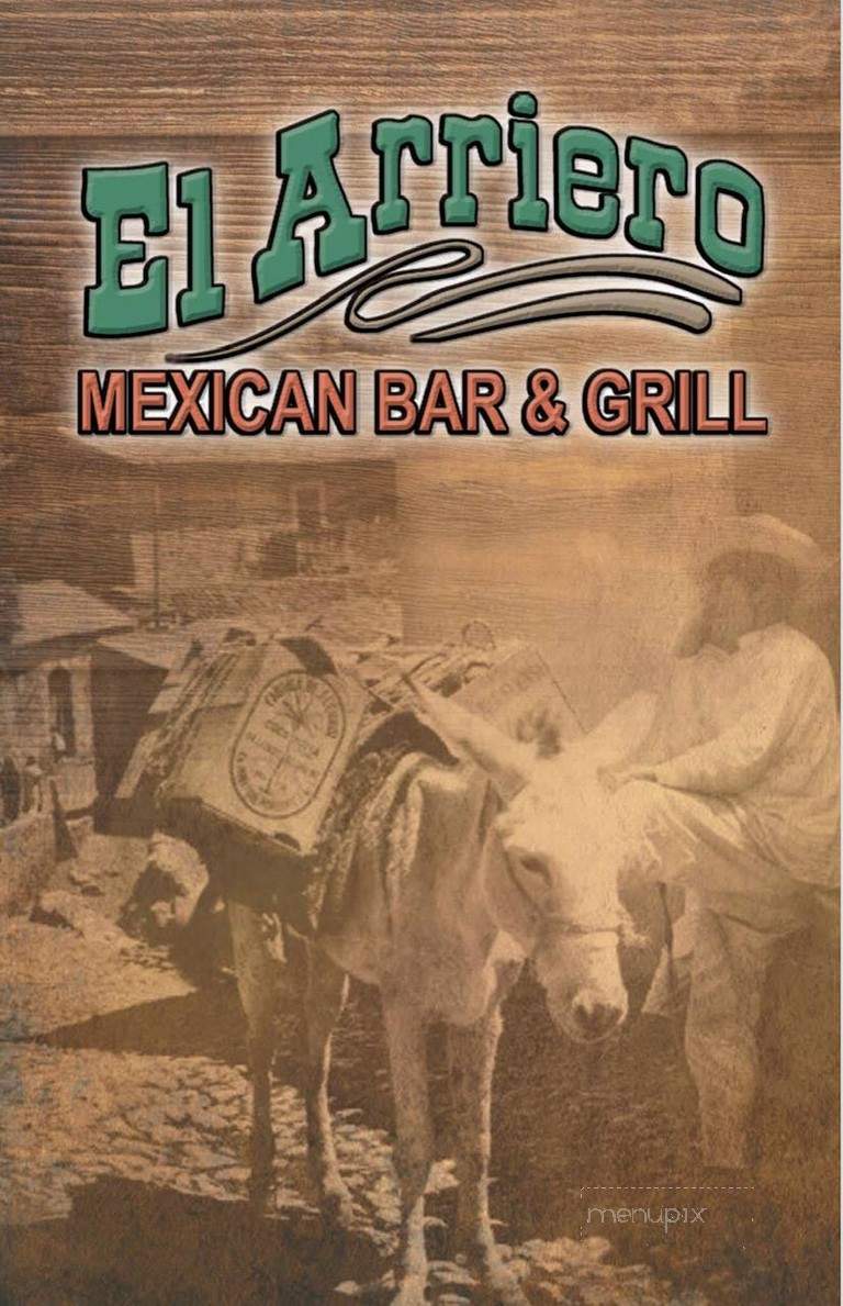 El Arriero - Kokomo, IN menu_pic