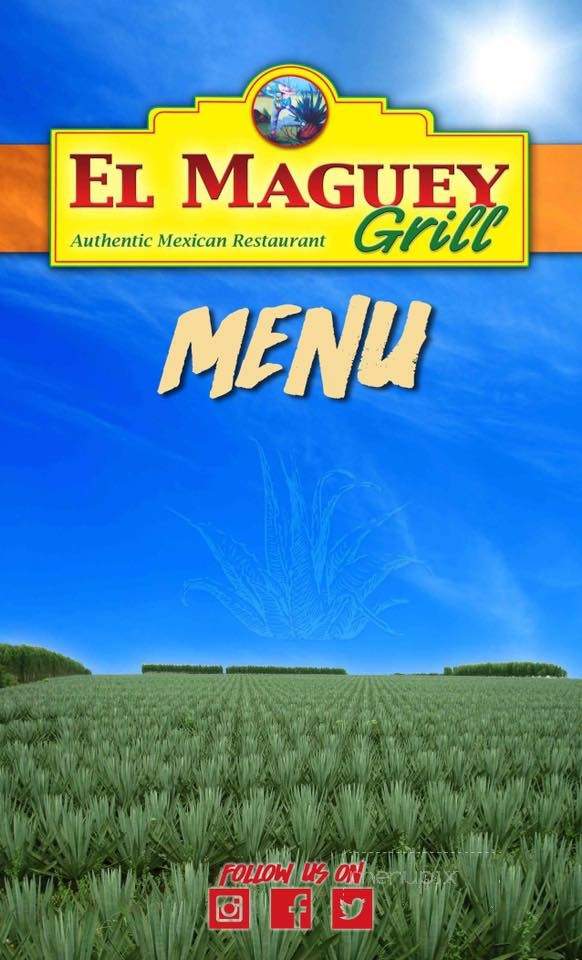 El Maguey - Boonville, IN menu_pic