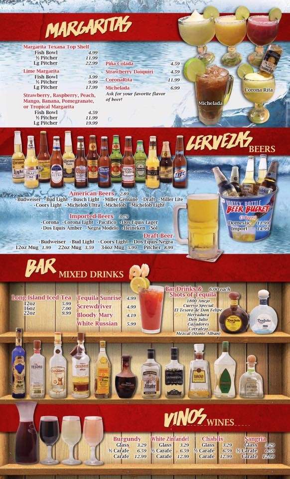 El Maguey - Boonville, IN menu_pic