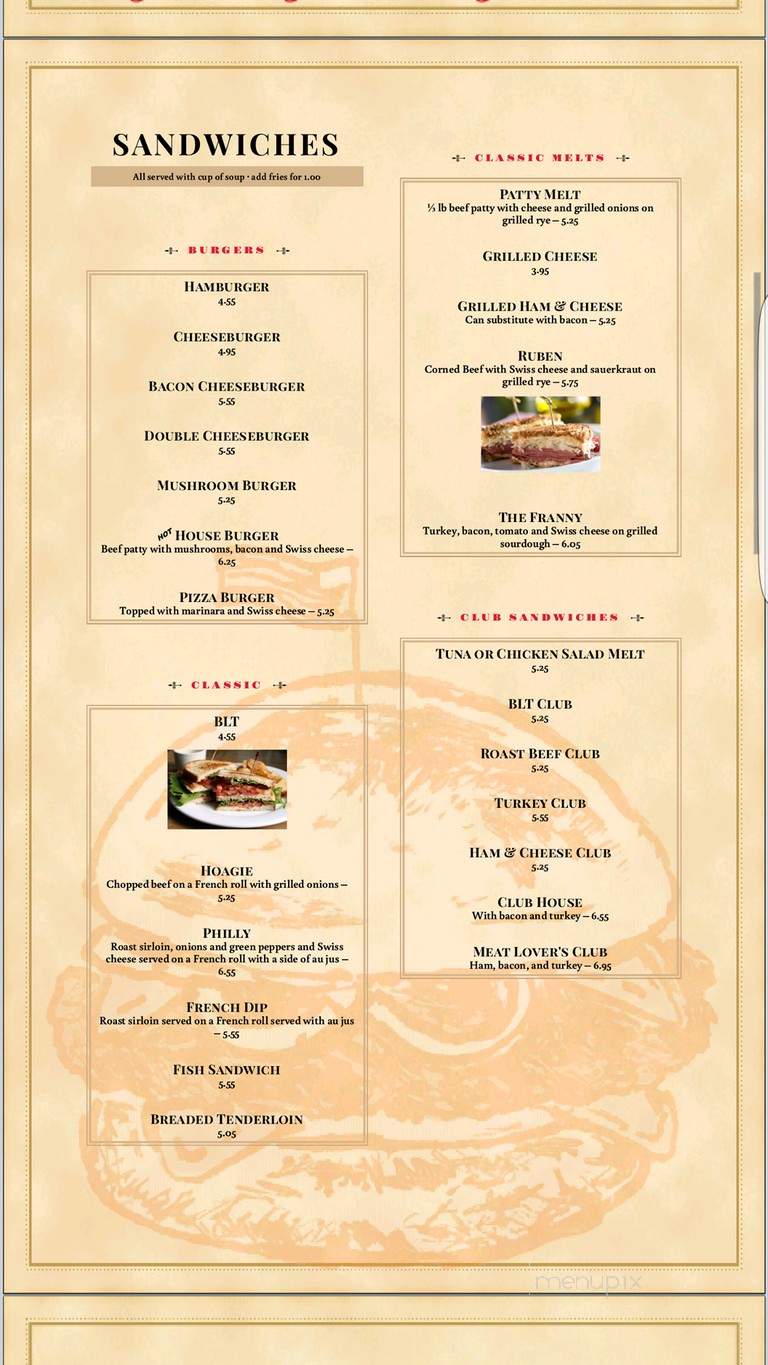 Good Table Family Restaurant - Kentland, IN menu_pic