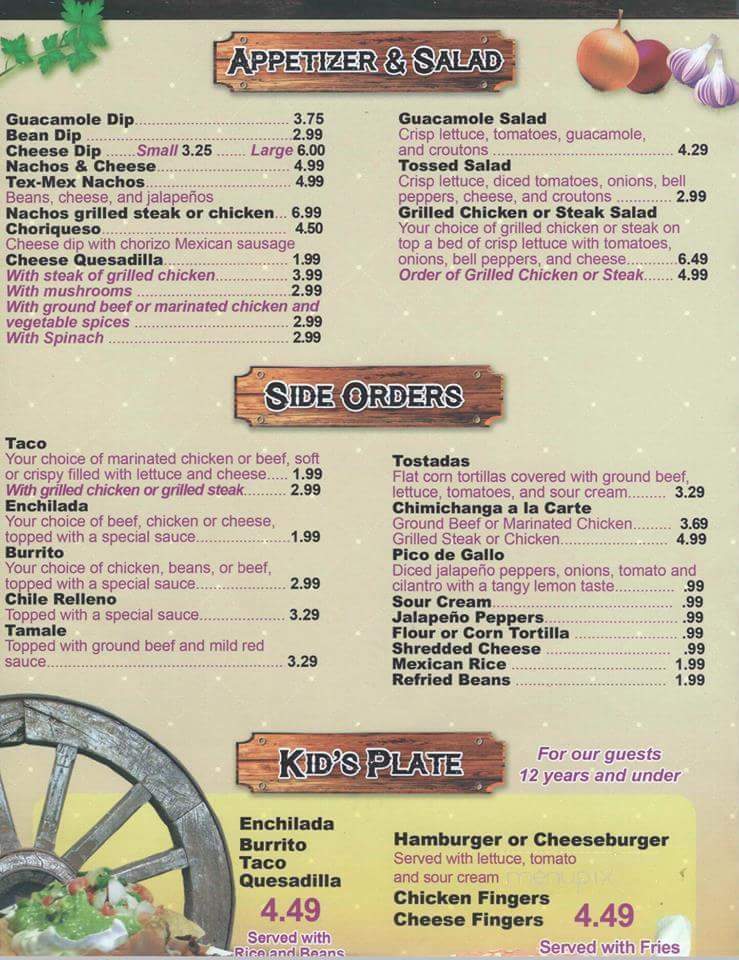Los Tres Caminos - Peru, IN menu_pic
