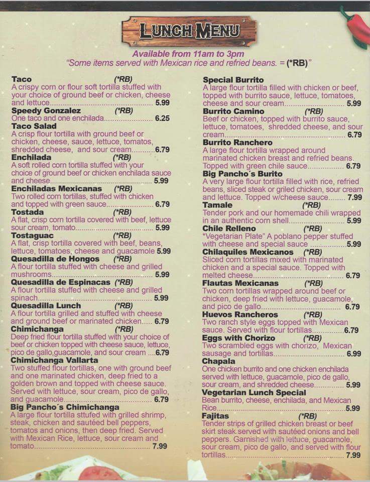 Los Tres Caminos - Peru, IN menu_pic