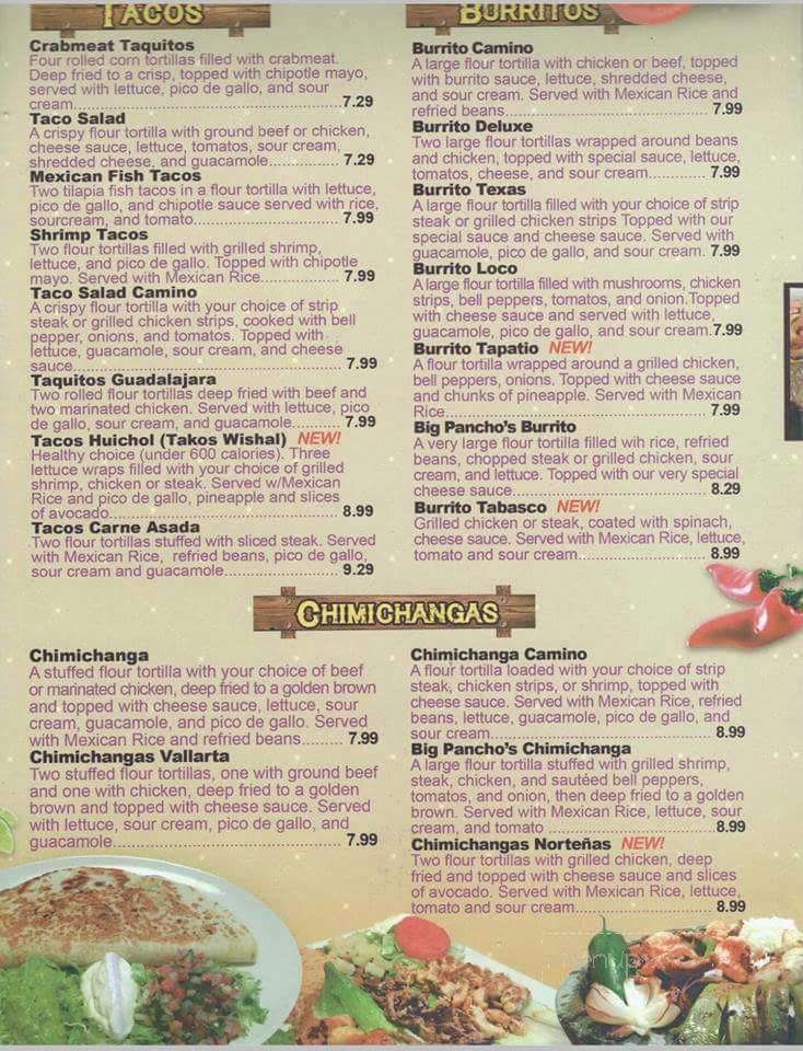 Los Tres Caminos - Peru, IN menu_pic