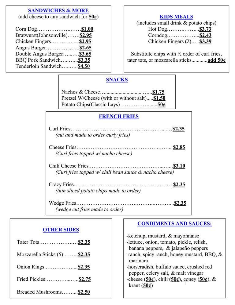 Mrs Curl - Greenwood, IN menu_pic