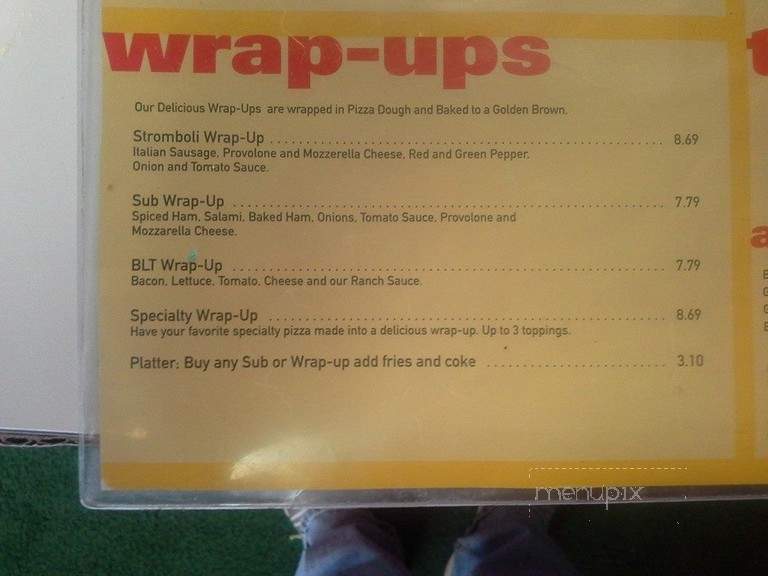 Pizza King Of North Webster - North Webster, IN menu_pic