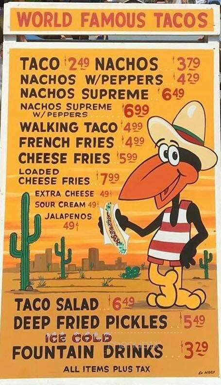 Menu of Taco Shoppe in Monticello, IN 47960