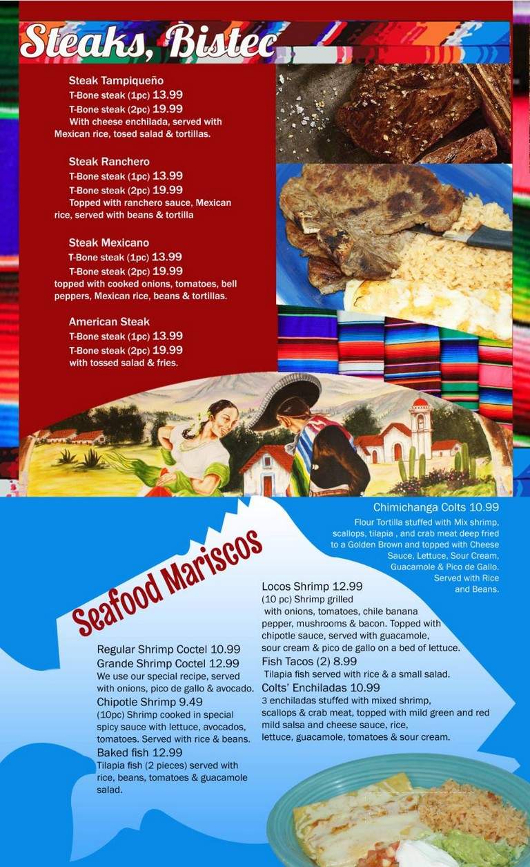 Tapatio Mexican Restaurant - Madison, IN menu_pic