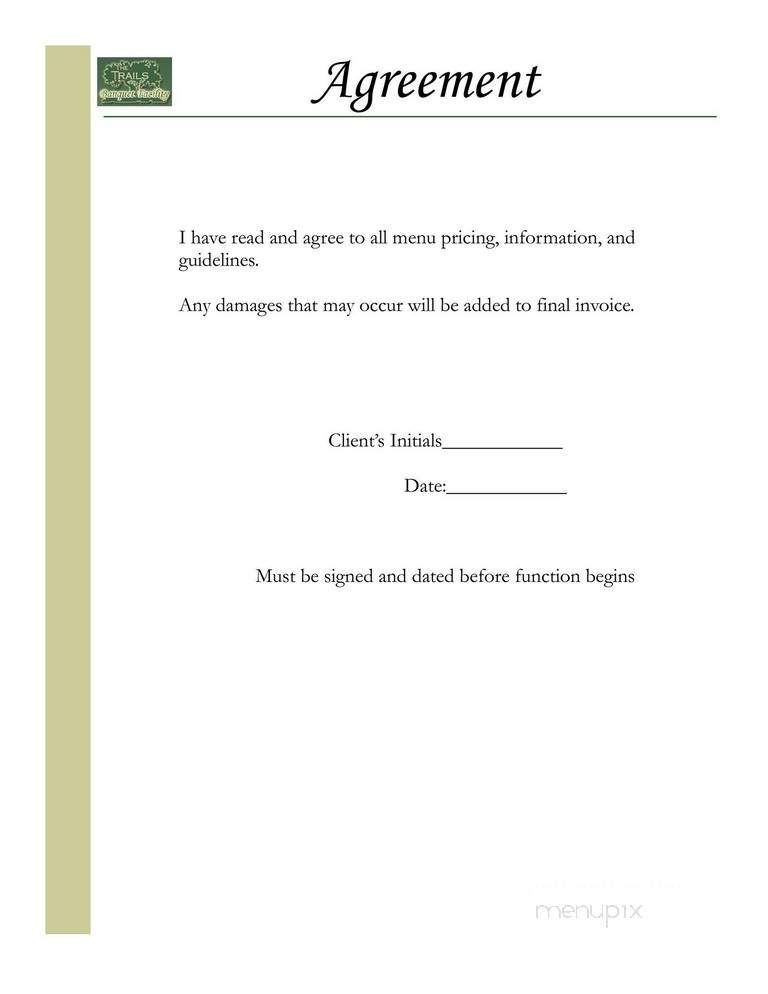 Trails - West Lafayette, IN menu_pic