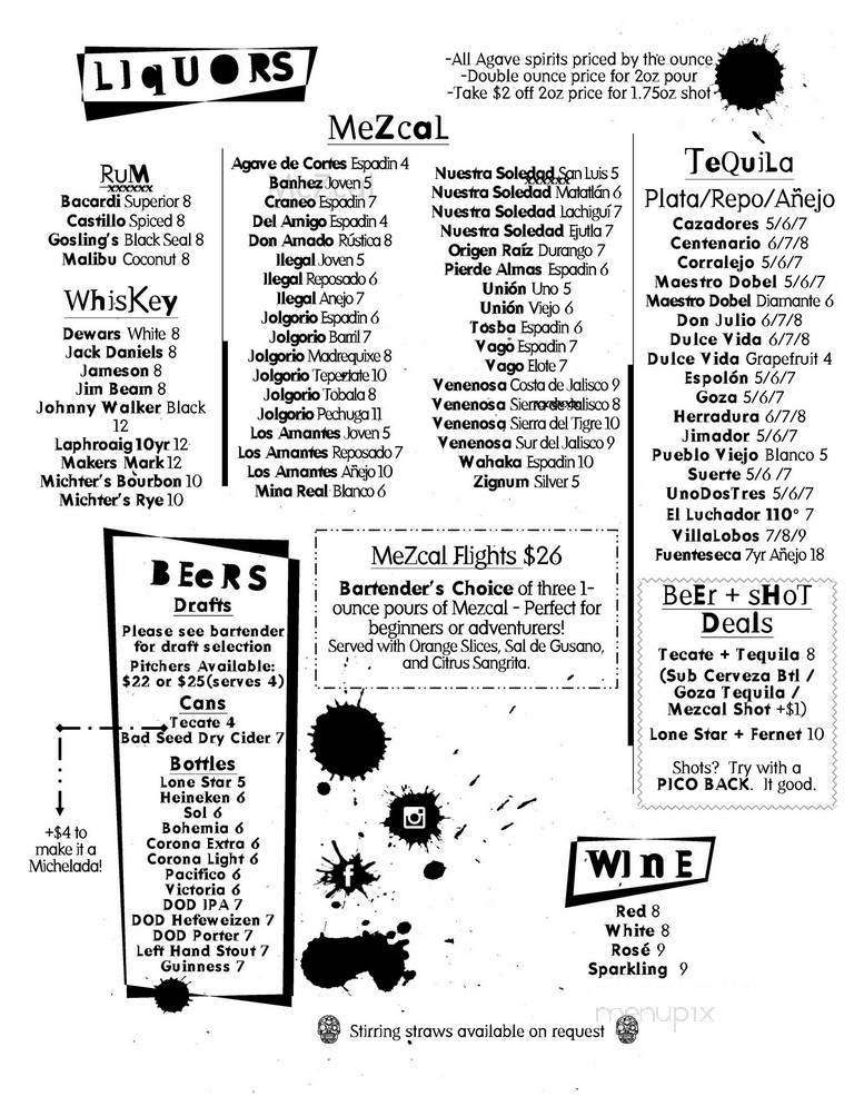 Chilo's - Bedford-Stuyvesant, NY menu_pic