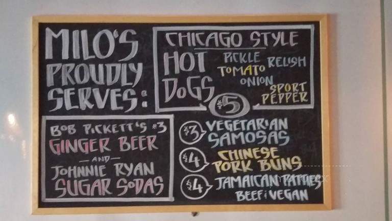 Milo's Yard - Ridgewood, NY menu_pic