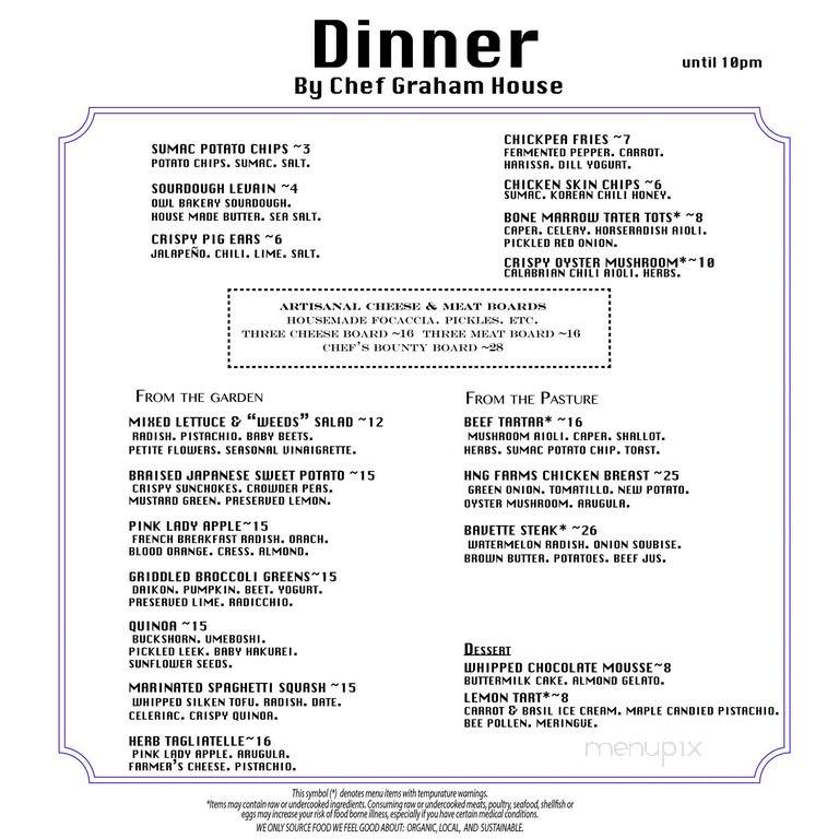 Sovereign Remedies - Asheville, NC menu_pic