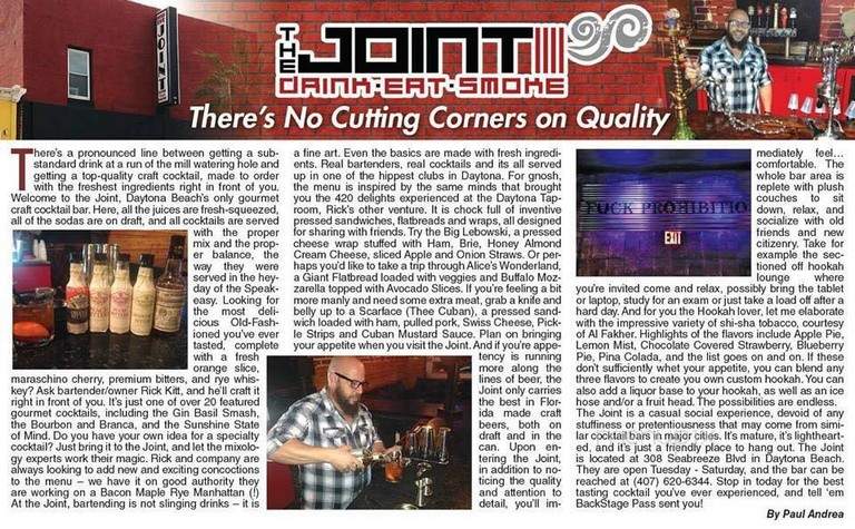 The Joint - Daytona Beach, FL menu_pic