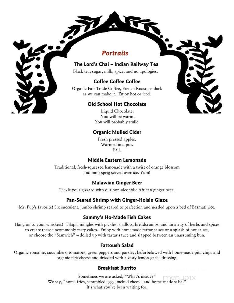 Mr. Puppovich's Uncommon Delights - Brattleboro, VT menu_pic