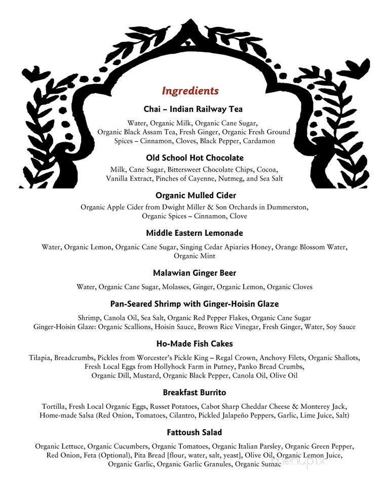Mr. Puppovich's Uncommon Delights - Brattleboro, VT menu_pic