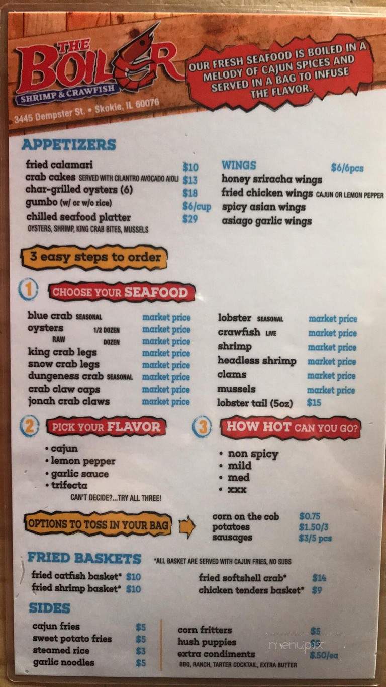 The Boiler Shrimp & Crawfish - Skokie, IL