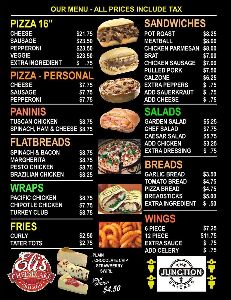 Sandella's Capers - Chicago, IL menu_pic
