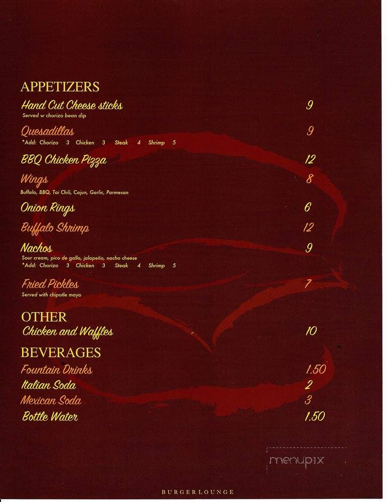 Diez Y Ocho - Chicago, IL menu_pic