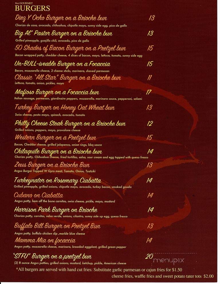 Diez Y Ocho - Chicago, IL menu_pic