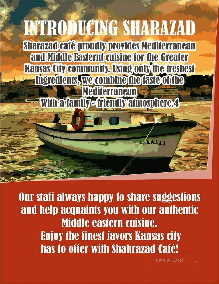 Shahrazad - Manchester, MO menu_pic