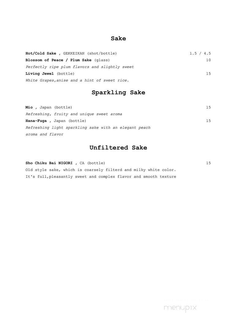 Sushi Station - Webster Groves, MO menu_pic