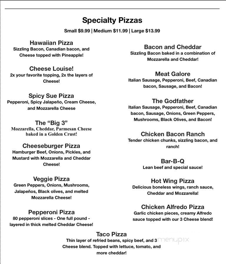 Papa G's Pizza Express - Miami, OK menu_pic