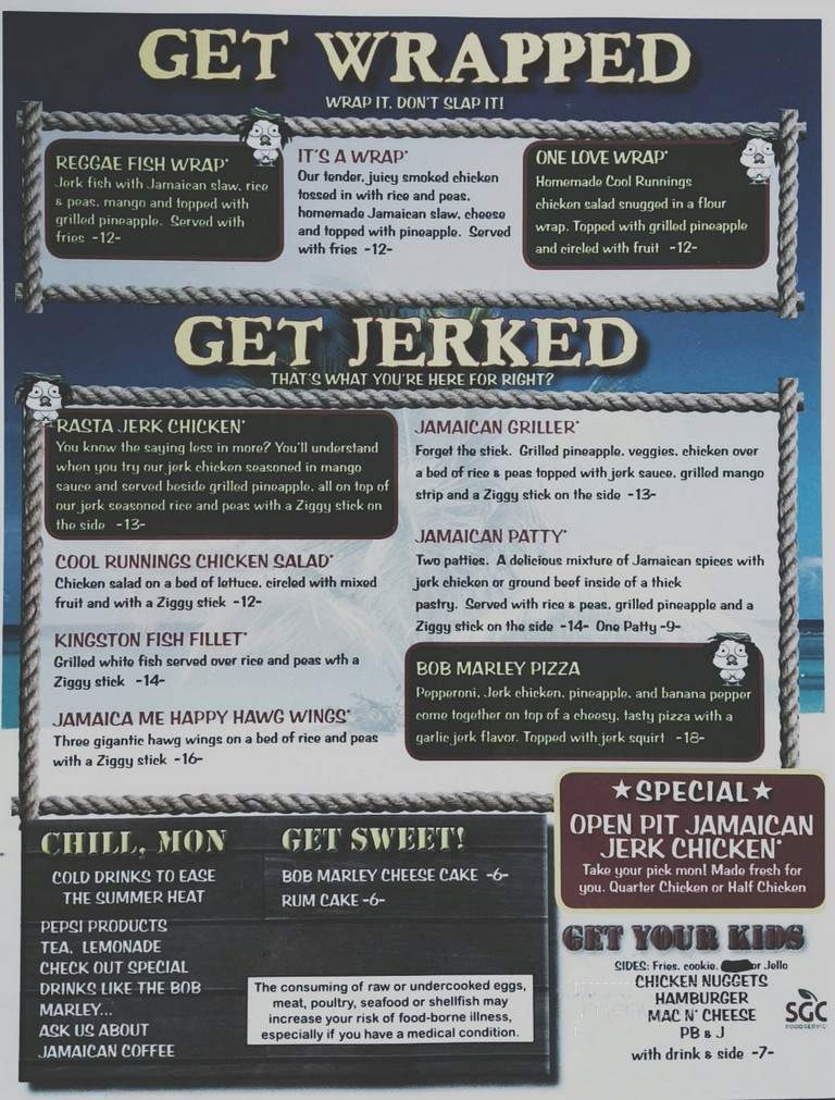 The Jerk Shack - Gravois Mills, MO menu_pic