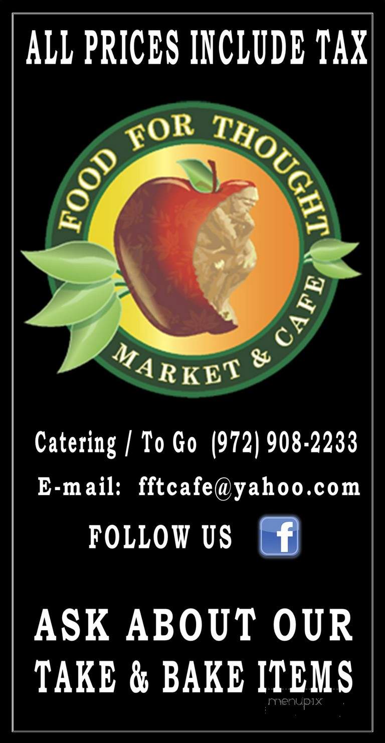 Food For Thought Market and Cafe - Allen, TX