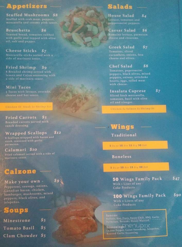Pete's Burgers, Wings & Drinks - Garland, TX menu_pic