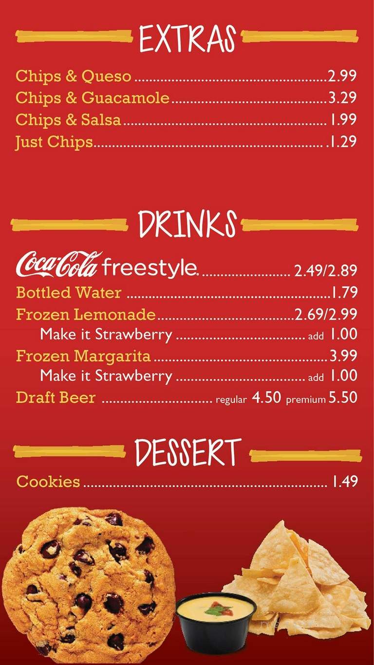 Bullritos - Houston, TX menu_pic