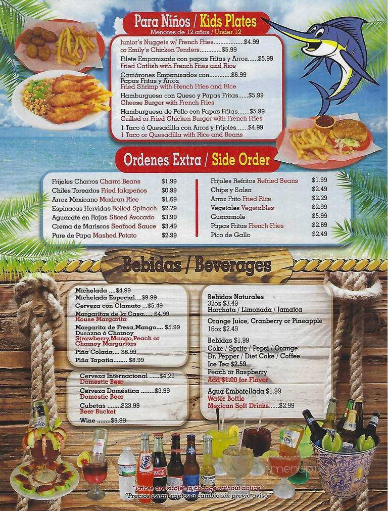 Taqueria Los Jaliscienses #10 - Houston, TX menu_pic
