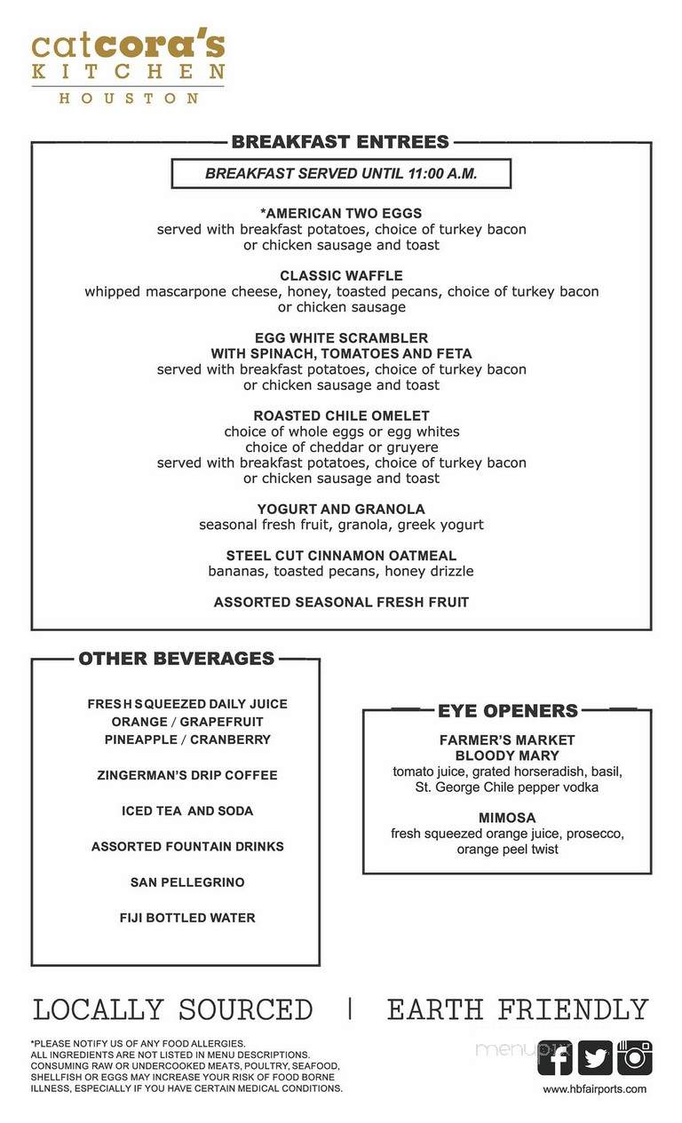 Cat Cora's Kitchen - Houston, TX menu_pic