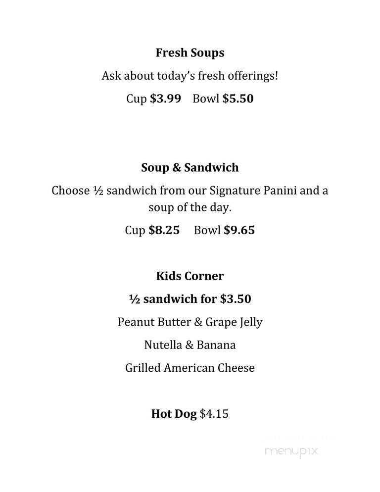 Cape Cod Creamery - Hyannis, MA menu_pic