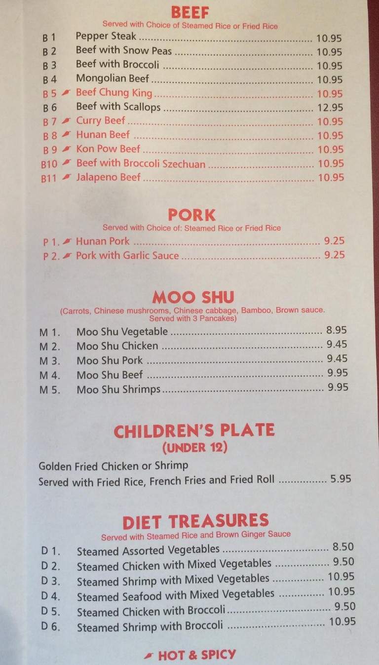 Golden Spoon - Cypress, TX menu_pic