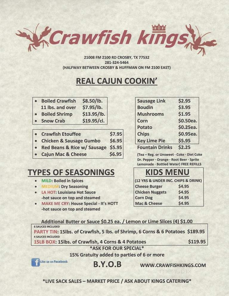 Crawfish Kings - Crosby, TX