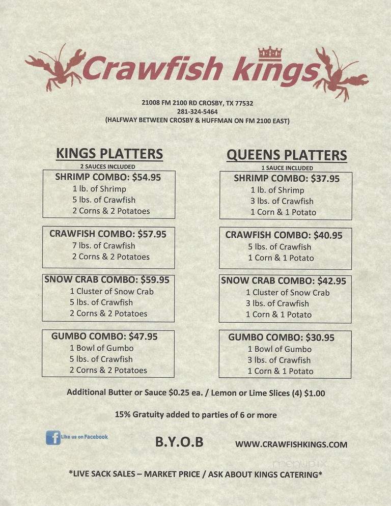 Crawfish Kings - Crosby, TX menu_pic