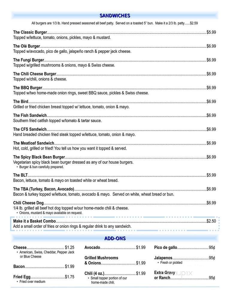 Mel's Blue Plate - Galveston, TX