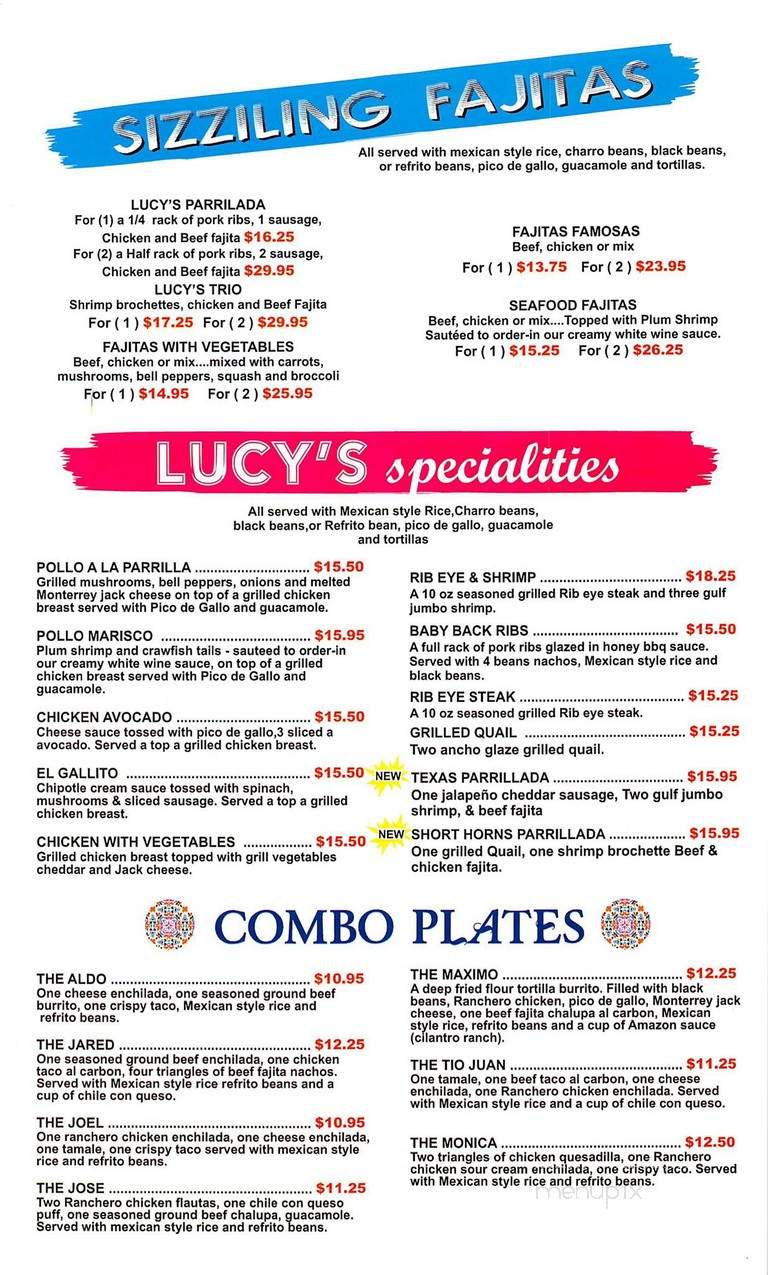 Lucy Tequilas Mexican Bar & Grill - Schulenburg, TX