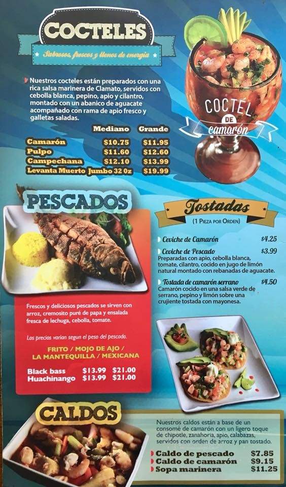 Los Colegas - El Paso, TX menu_pic