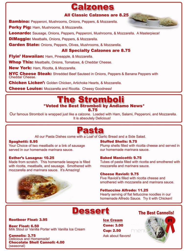 Brooklyn MC's - Littleton, CO menu_pic