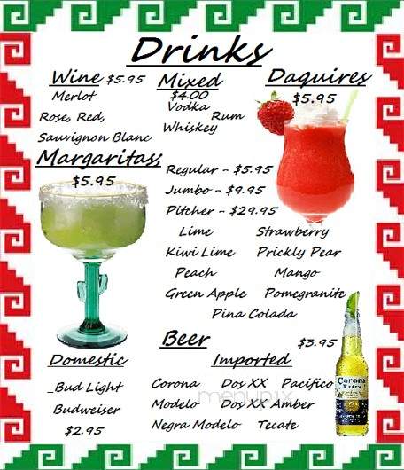Los Cabos Family Mexican Restaurant - Afton, WY menu_pic