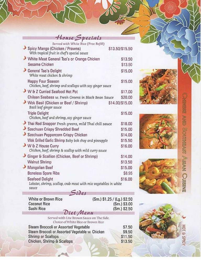 W & Z Asian Bistro & Sushi Bar - Lakeside, AZ