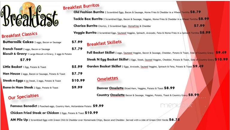 The Picnic Basket - Pinetop-Lakeside, AZ menu_pic
