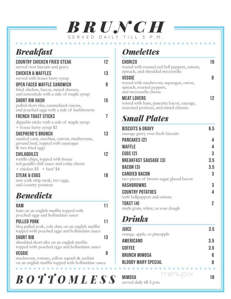 The Sparklings - Las Vegas, NV menu_pic